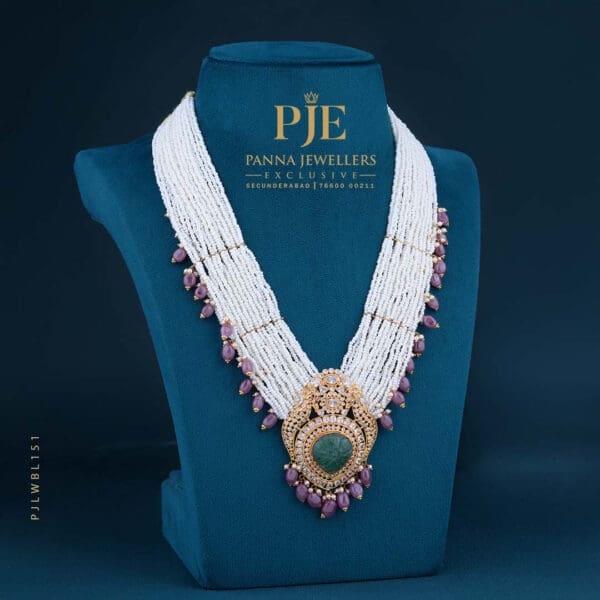 Beads Long Necklace 15.25 Gram