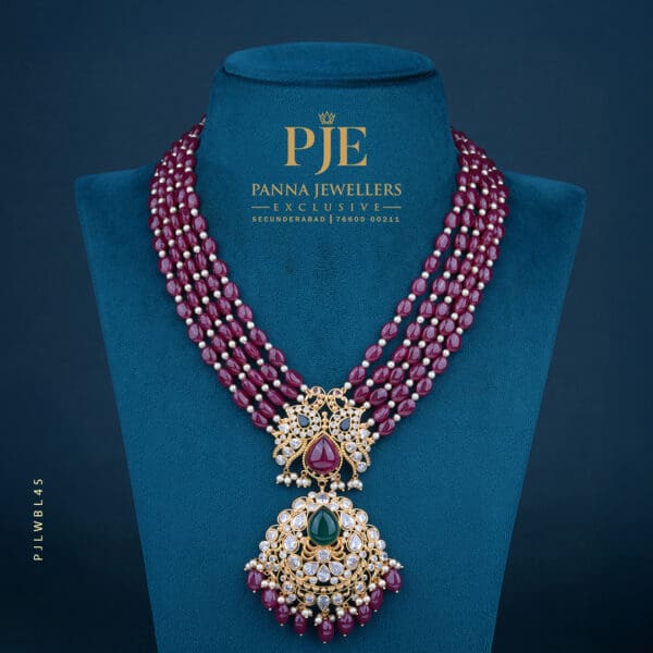 Beads Long Necklace 13.80 Gram