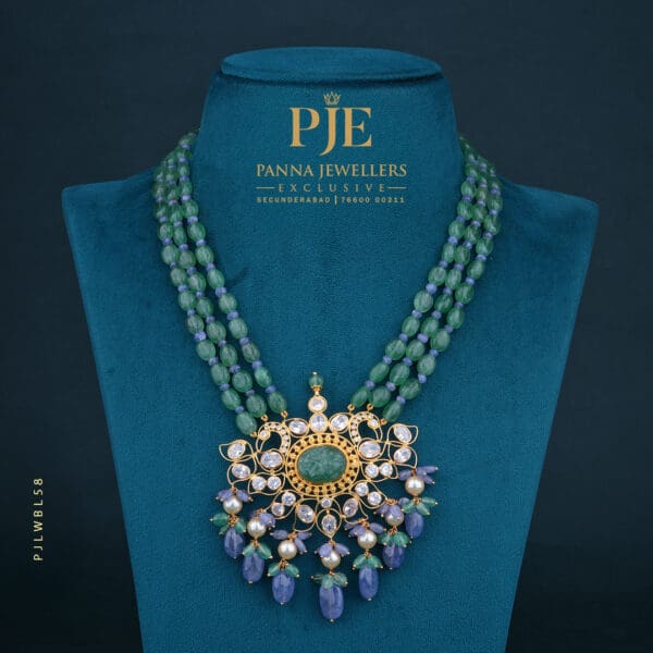 Beads Long Necklace 10.98 Gram