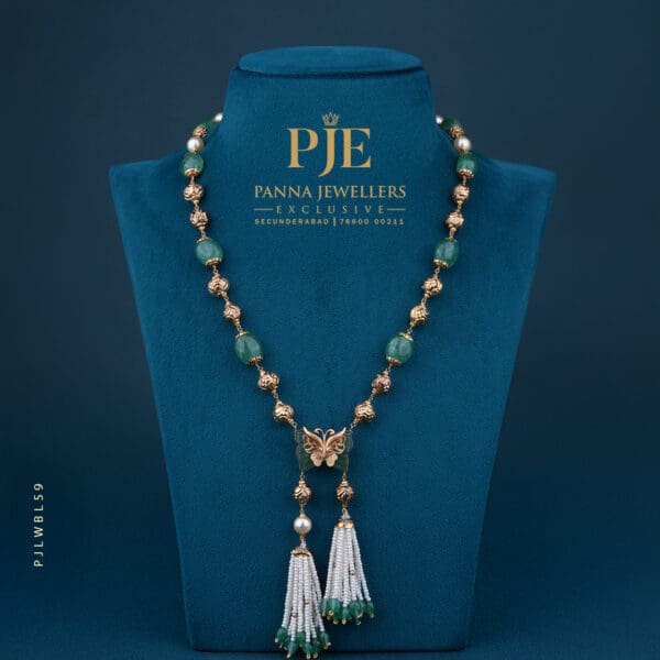 Beads Long Necklace 18.25 Gram
