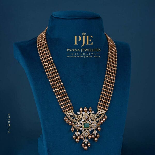Beads Long Necklace 17.32 Gram