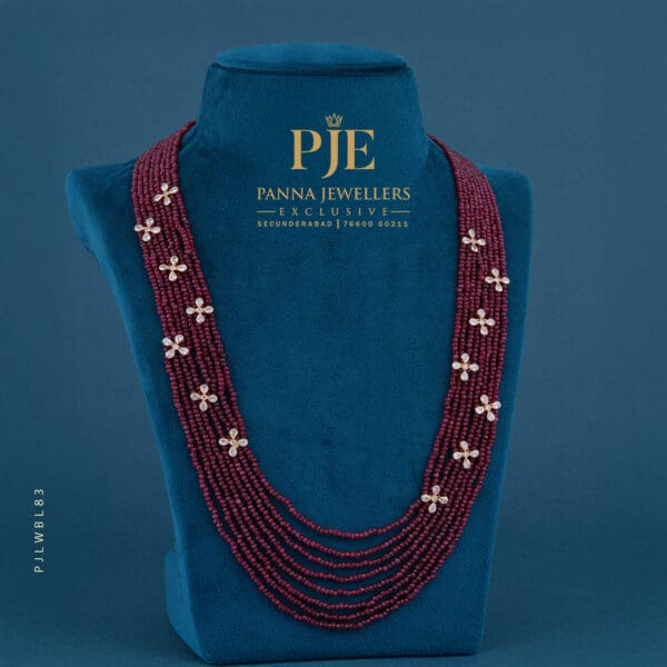 Beads Long Necklace | 4.44 Gram