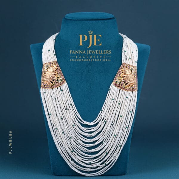 Beads Long Necklace 13.36 Gram