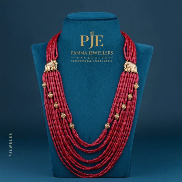 Beads Long Necklace 15.89 Gram