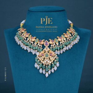 Pearls Short Necklace | 25.87 Grams