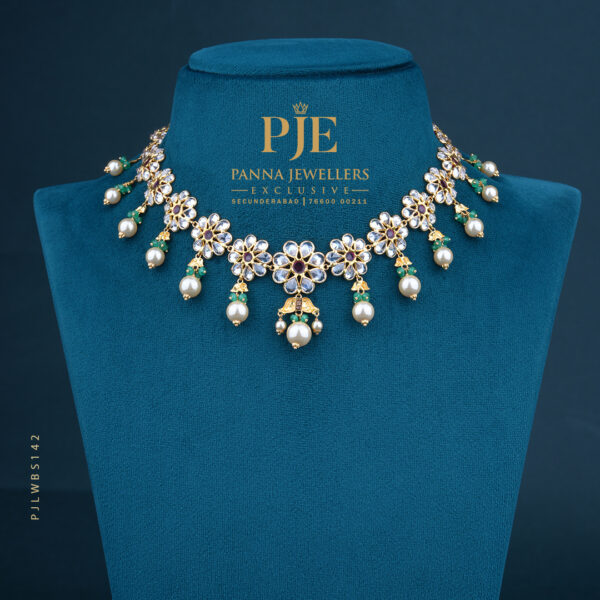 Pearl Short Necklace | 15.86 Gram