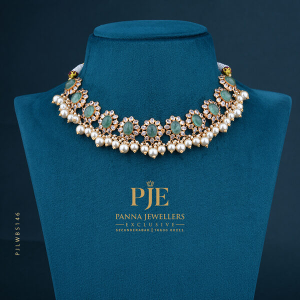 Pearls Short Necklace | 15.44 Gram