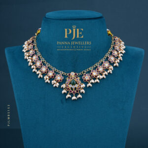 PEARLS SHORT NECKLACE | 13.85 Gram