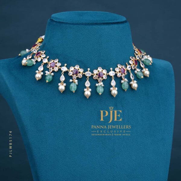 Pearls Short Necklace | 12.99 Gram