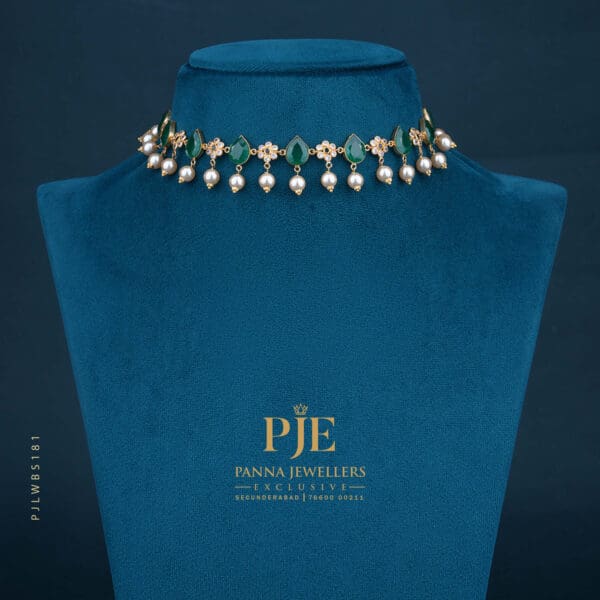 Pearls Short Necklace | 8.11 Gram