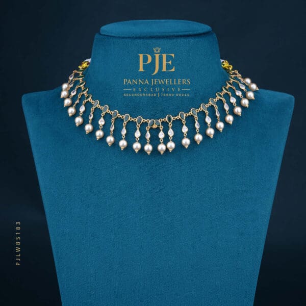 Pearls Short Necklace | 7.84 Gram