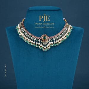 PEARLS SHORT NECKLACE | 12.98 grams