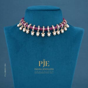Pearls Short Necklace | 8.25 Grams
