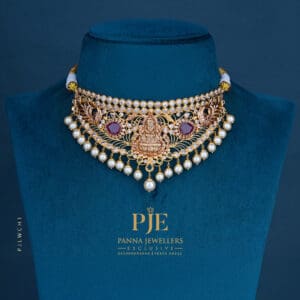 Gold Nakshi Choker | 18.75 Gram