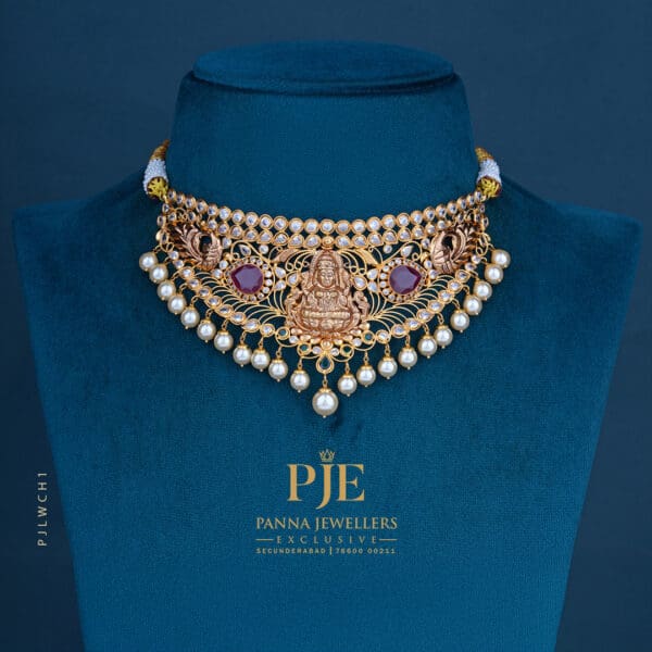 Gold Nakshi Choker 18.75 Gram