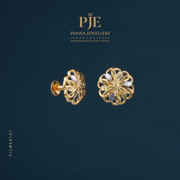 Gold Earrings | 2.52 Gram