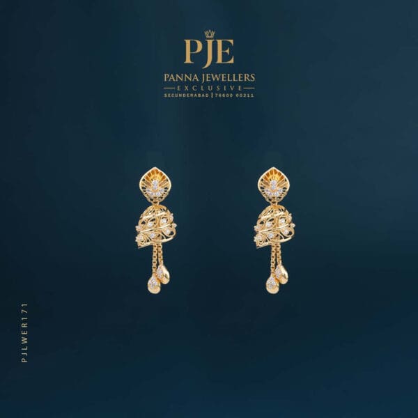 Gold Earrings | 7.14 Gram