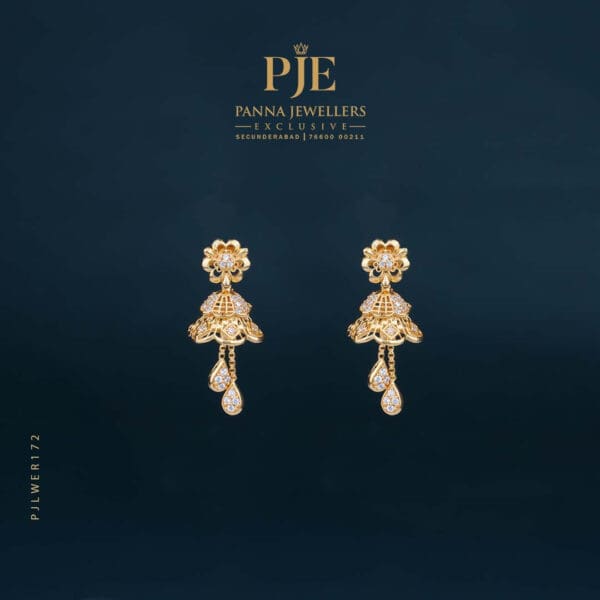 Gold Earrings | 8.29 Gram