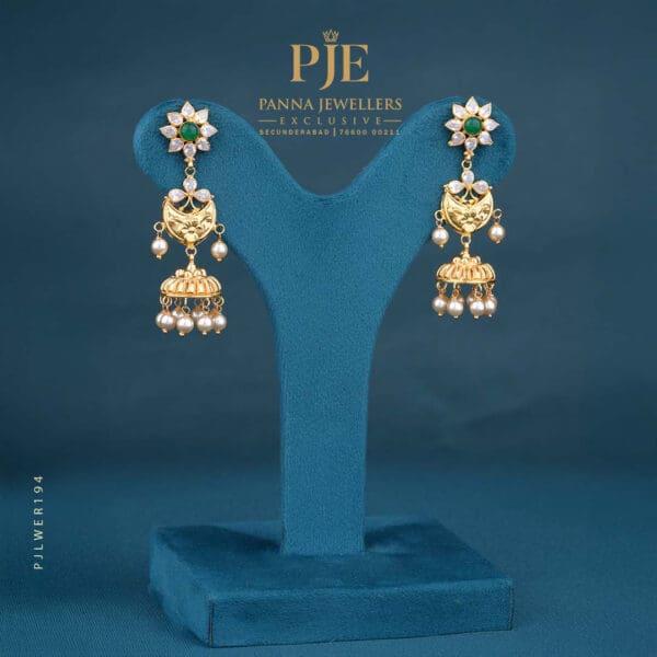 GOLD EARRINGS | 8.18 grams
