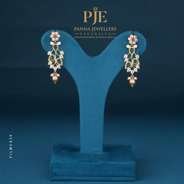 Gold Earrings | 3.86 Gram
