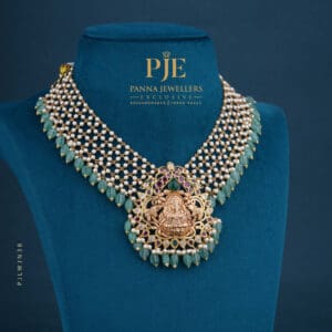 Pearls Jali Necklace | 24.88 Grams