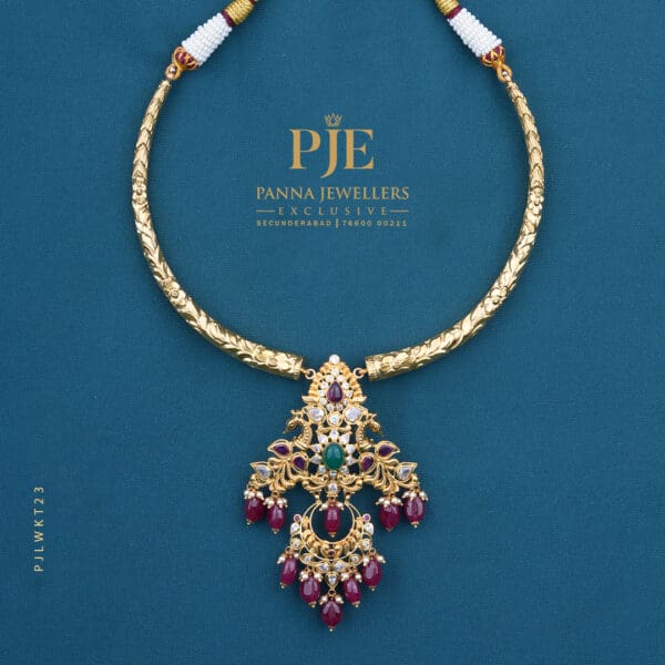 Gold Kanti Necklace | 13.11 Gram