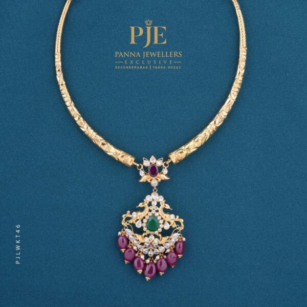Gold Kanti Necklace | 9.90 Gram