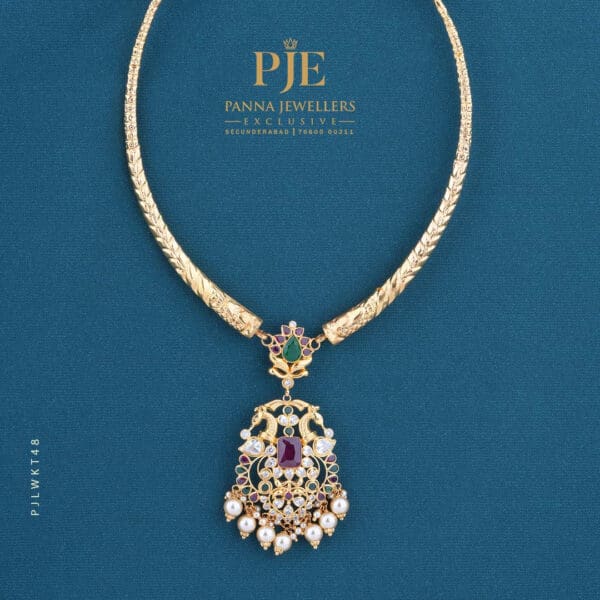 Gold Kanti Necklace | 10.16 Gram