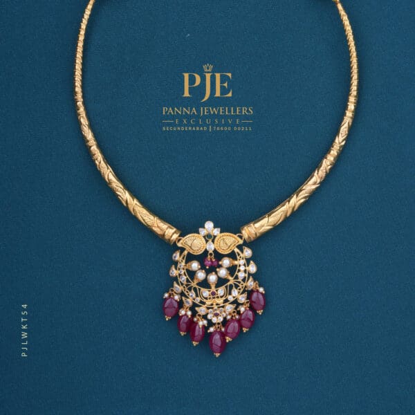 Gold Kanti Necklace | 10.70 Gram