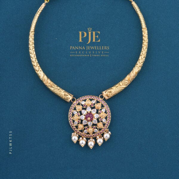 Gold Kanti Necklace | 11.04 Gram