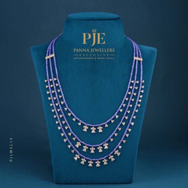 Pearls Sathlada Necklace | 8.26 Gram
