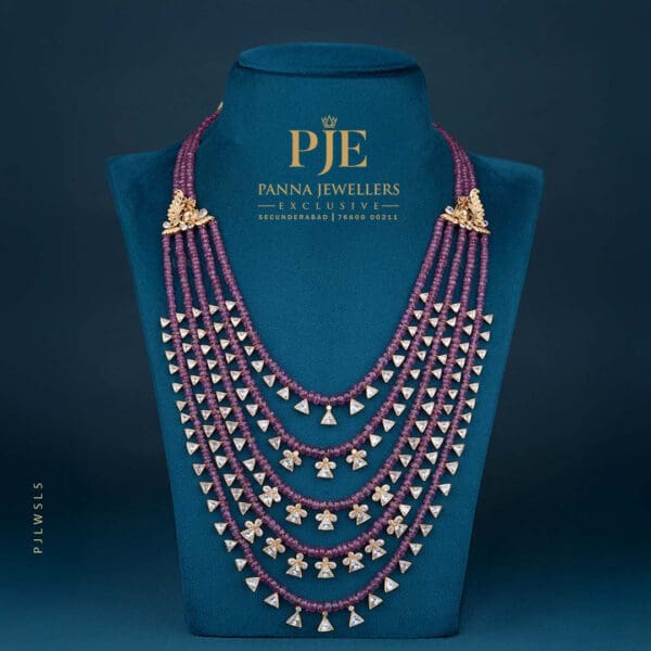 Pearls Sathlada Necklace | 22.26 Gram