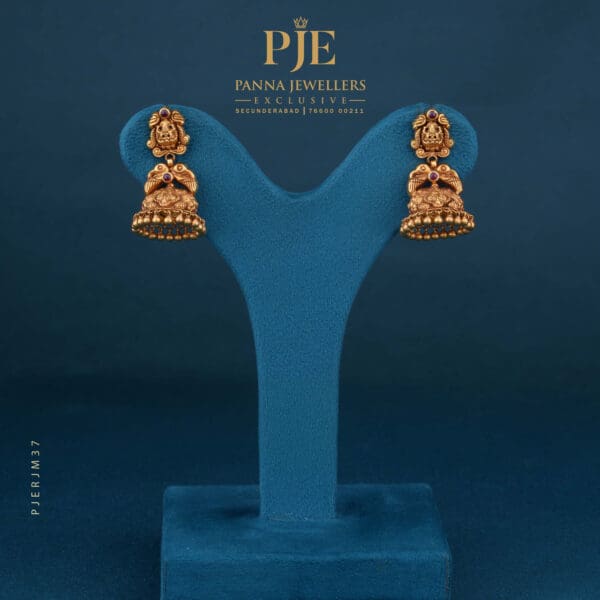 GOLD JHUMKA| 7.68 Gram