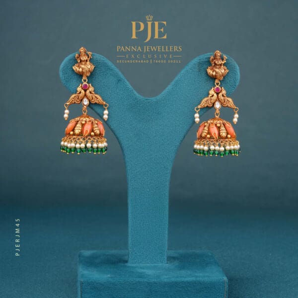 Gold Jhumka | 14.86 Gram