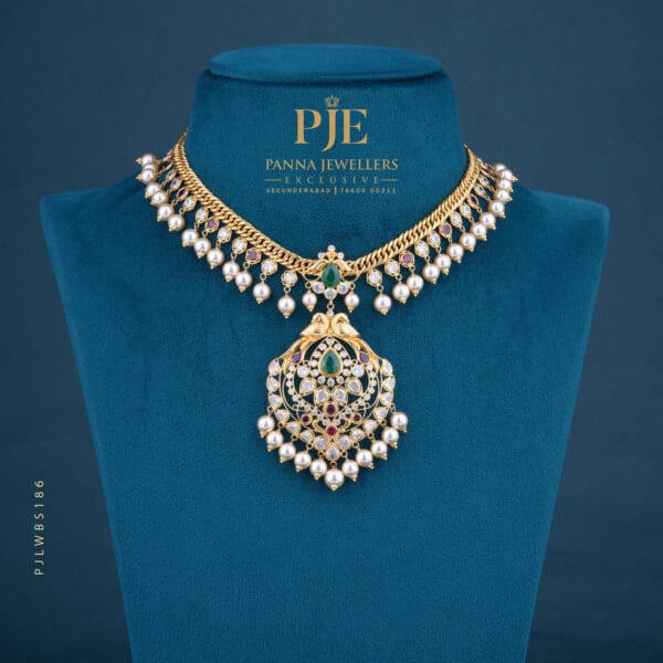 Pearl Short Necklace | 20.14 Gram