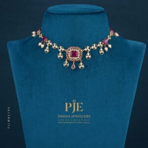 PEARLS SHORT NECKLACE | 8.83 Gram