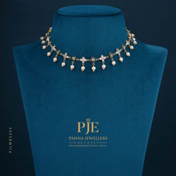 Pearls Short Necklace | 5.65 Gram