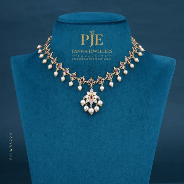 Pearls Short Necklace | 7.83 Gram