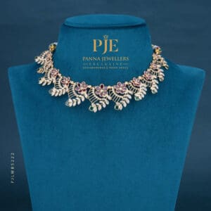 PEARLS SHORT NECKLACE | 12.64 Gram