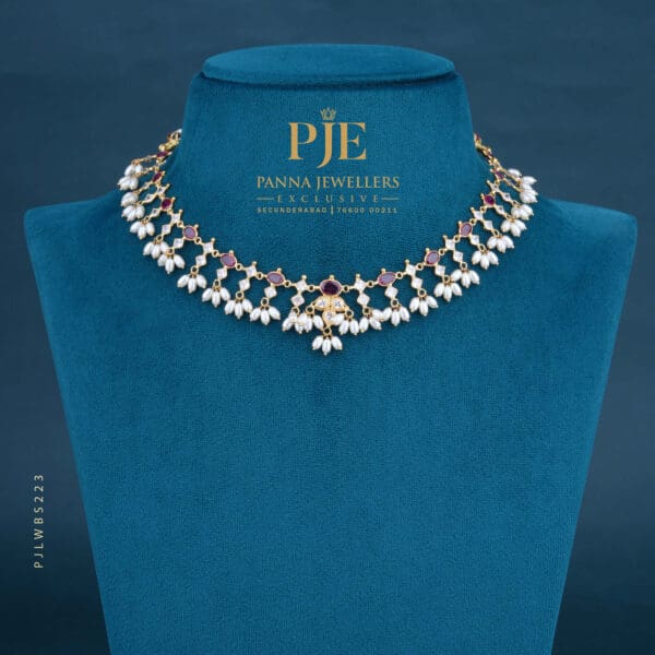 Pearls Short Necklace | 9.13 Gram