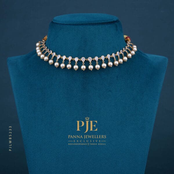 Pearls Short Necklace | 3.82 Gram