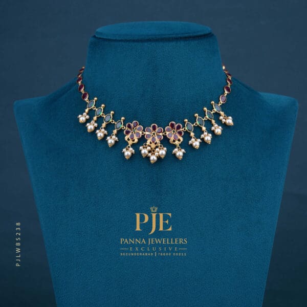 Pearls Short Necklace | 7.48 Gram
