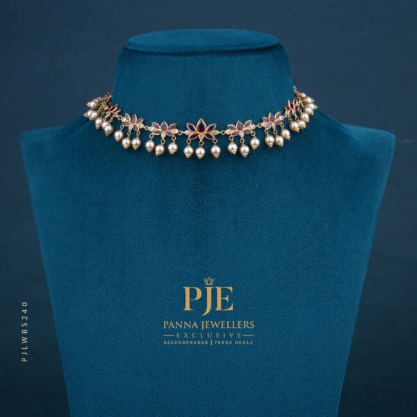 Pearls Short Necklace | 7.52 Gram