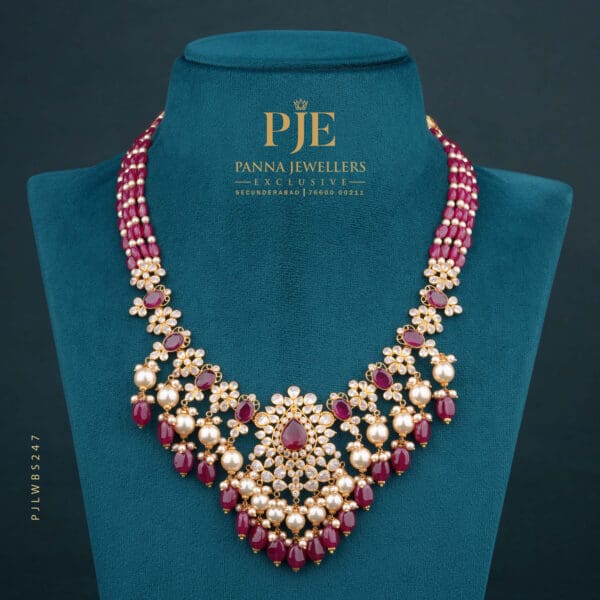 Pearls Short Necklace | 16.43 Gram