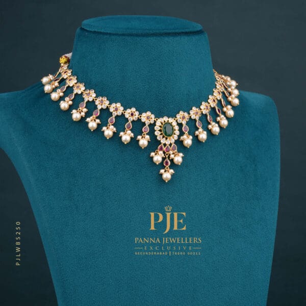 Pearls Short Necklace | 11.58 Gram