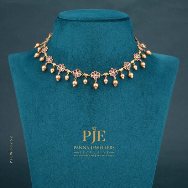 Pearls Short Necklace | 7.37 Gram