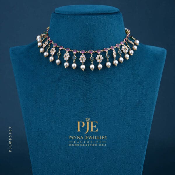 Pearls Short Necklace | 7.21 Gram
