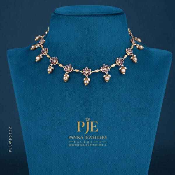 Pearls Short Necklace | 7.20 Gram