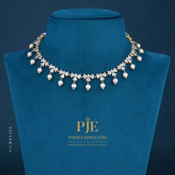 Pearls Short Necklace | 5.10 Gram