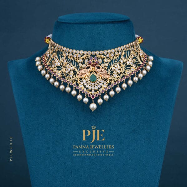 Gold Nakshi Choker | 22.13 Gram